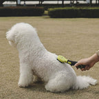M-Pets Click & Groom Soft Bristle Pet Brush for Dogs Small