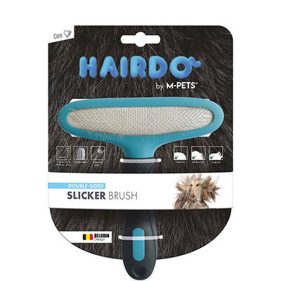 M-Pets Hairdo Double-Sided Grooming Brush for Dogs 15x17cm