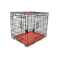 M-Pets Voyager 2-Door Dog Crate Secure Locking System Medium Red